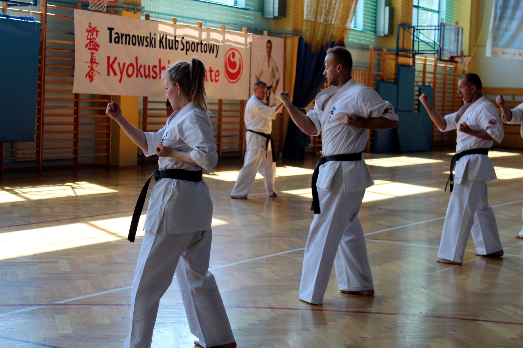 Trening pamięci shihana Wiesław Gwizd - Tarnowski Klub Sportowy